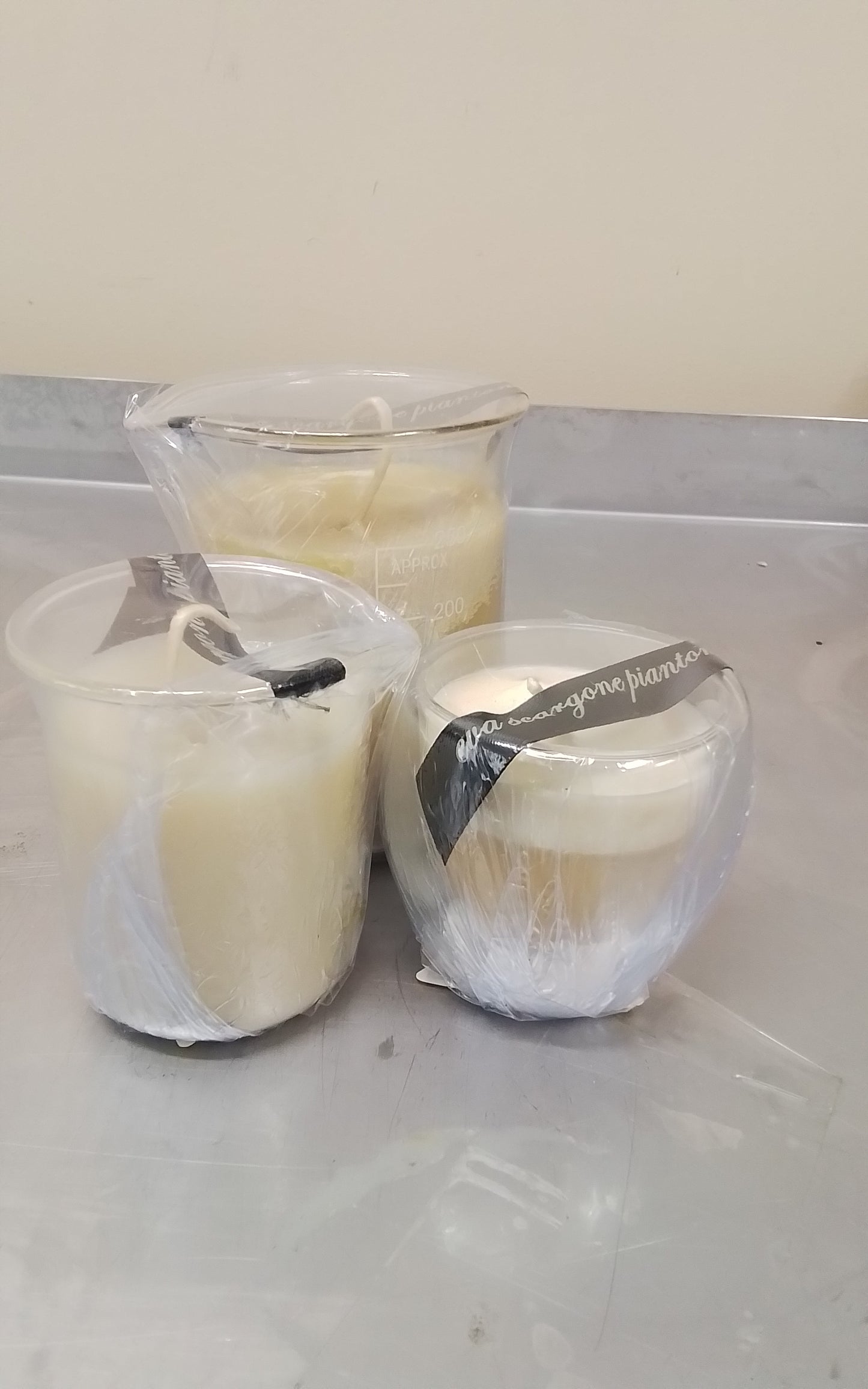 Megamoisterizer sensual lotion massage candles collection ,chocolate icecream straberry sweet cappuccino the big luxurious size