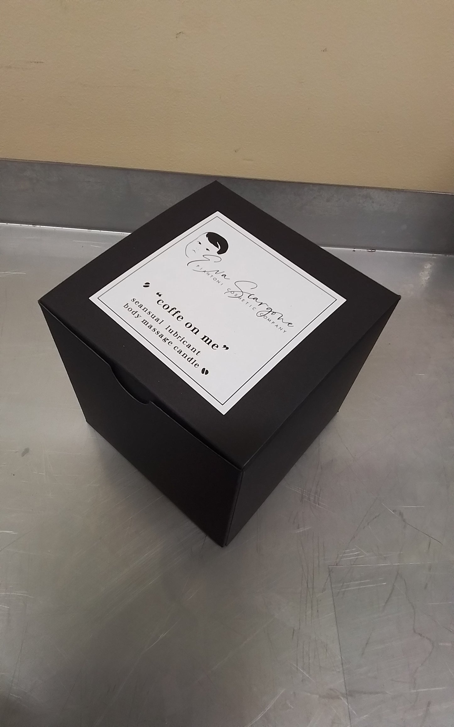 Megamoisterizer sensual lotion 30% Megamoisterizer & 70% sheep tallow and arthodisiac essential oils and natural prejostetone massage candles collection - first taste crome #c123